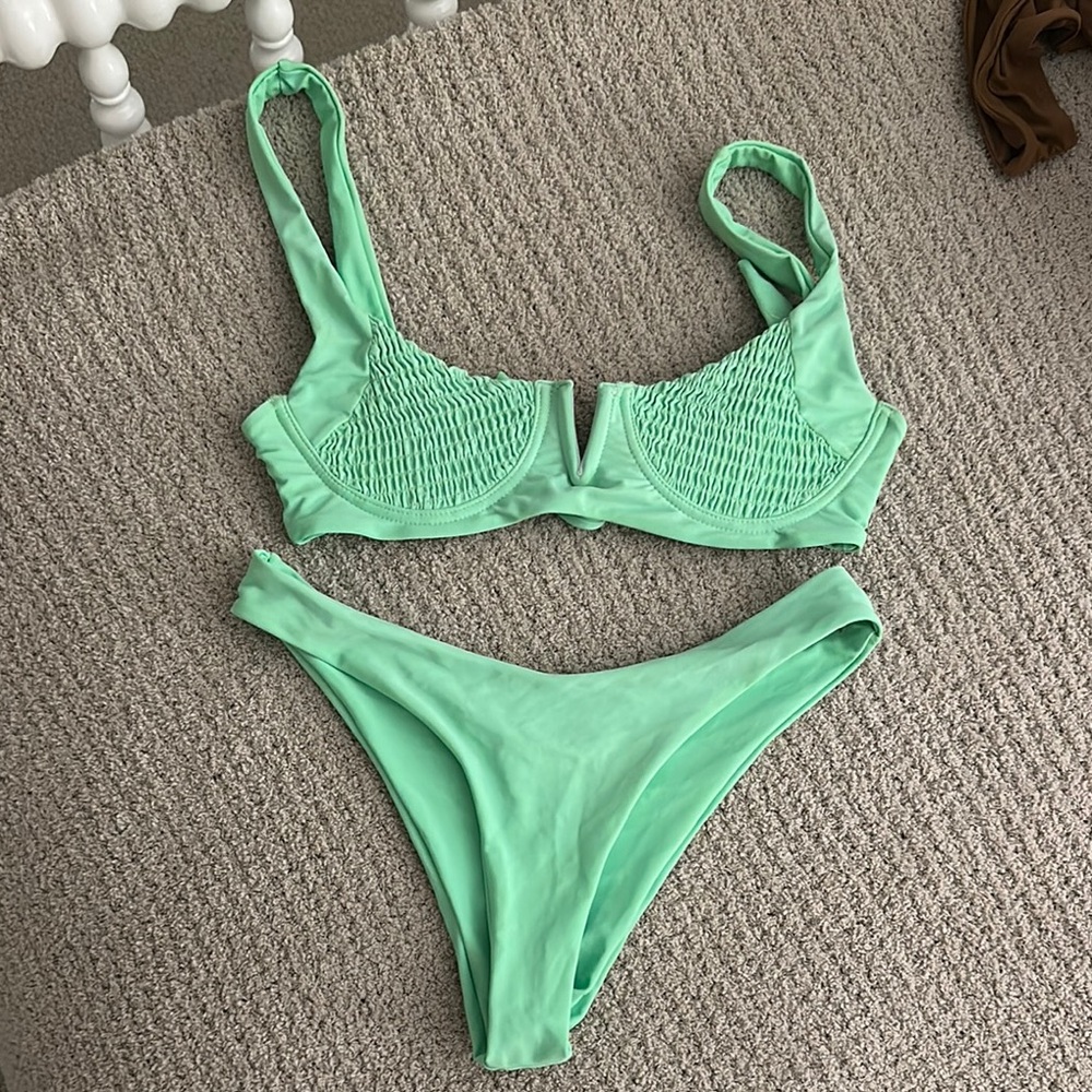 Green Women's Bikini Set